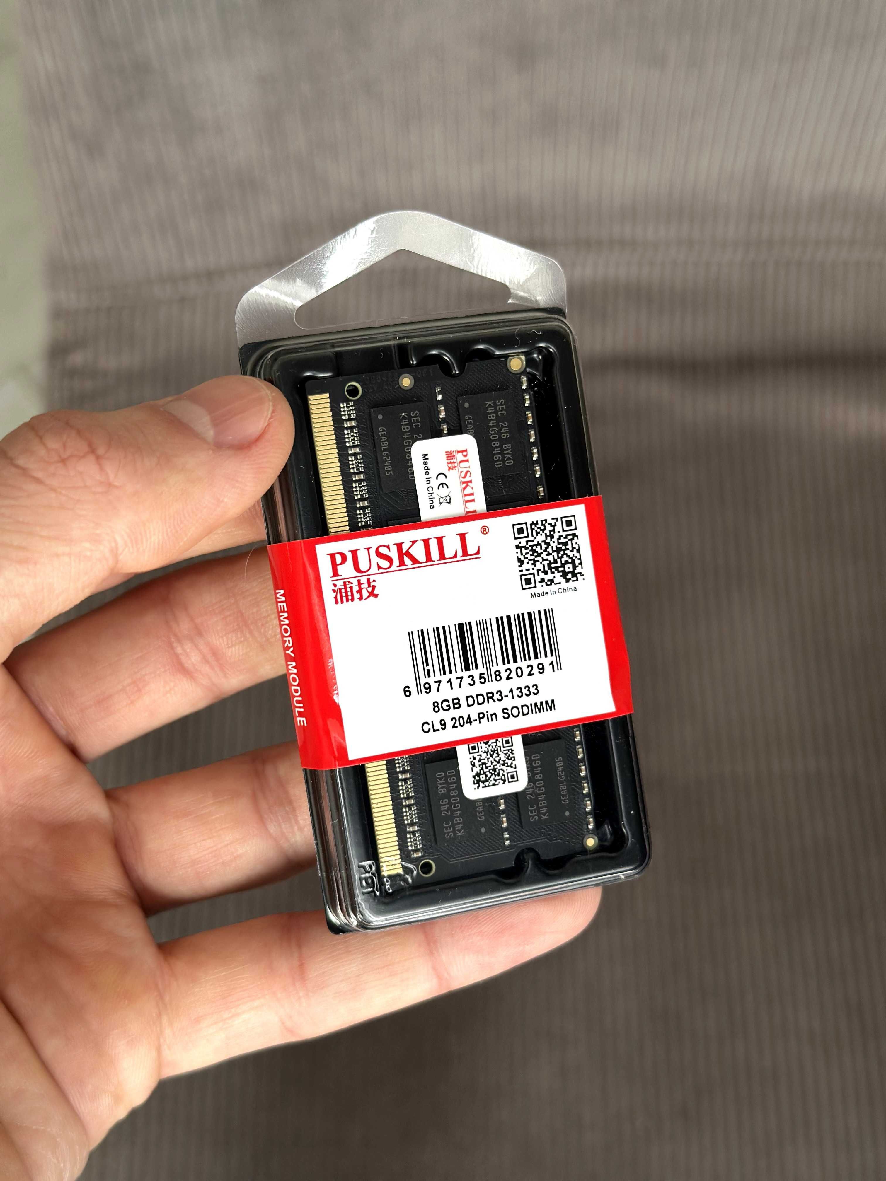 ОЗУ DDR3 8GB 1333MHz 1.5V для MacBook iMac ноутбук память ram