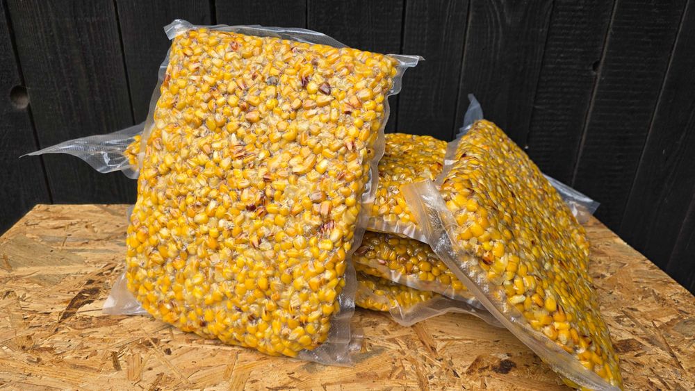 Szwagier mówi że to pójdzie;) Kukurydza gotowana 2kg wysyłka