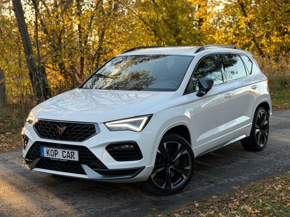 Cupra Ateca VZ 300KM FV23% ASO Bezwypadkowa Beats SideAssist KeyLessGo Kamery 360