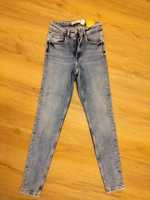 Spodnie damskie jeansowe rozciągliwe skinny house denim 34 Nowe