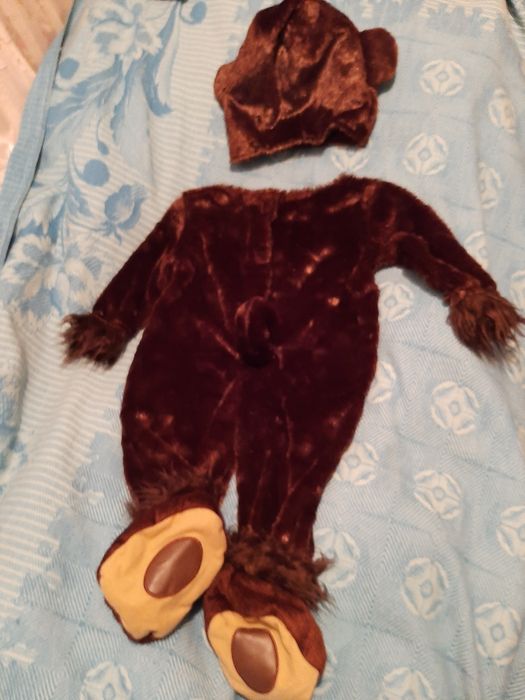Продам шикарный костюм мишки медведя на 6-12 месяцев на 1 год