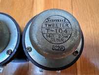 Głośnik Sansui T-104 Tweeter Japan 14Ohm 20W - 1 szt.