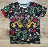 NOWA Mr. Gugu & Miss Go T-shirt w smoki i kwiaty rozm. S