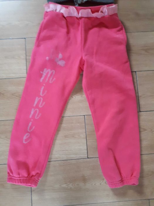 zestaw  110-116cm 5-6 lat Minnie  Mause bezrękawnik i spodnie dresowe