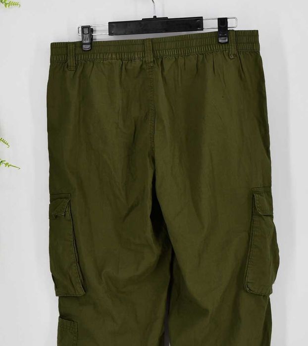 Spodnie bojówki Divided 44 ciemny khaki