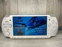 Ігрова консоль ⦿ Sony PSP Ice Silver ⦿ PSP-2000 на 32 Gb + 50 Ігор