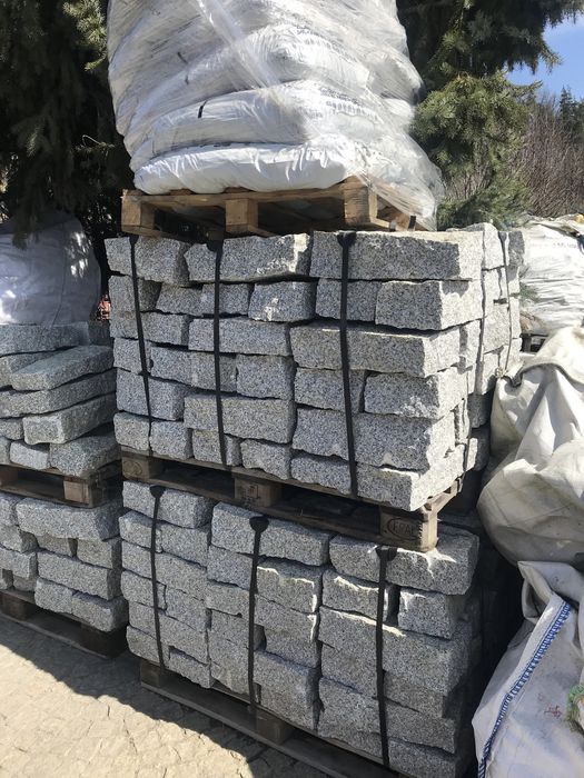 Opornik Bloczki Granitowe Palisada Granit