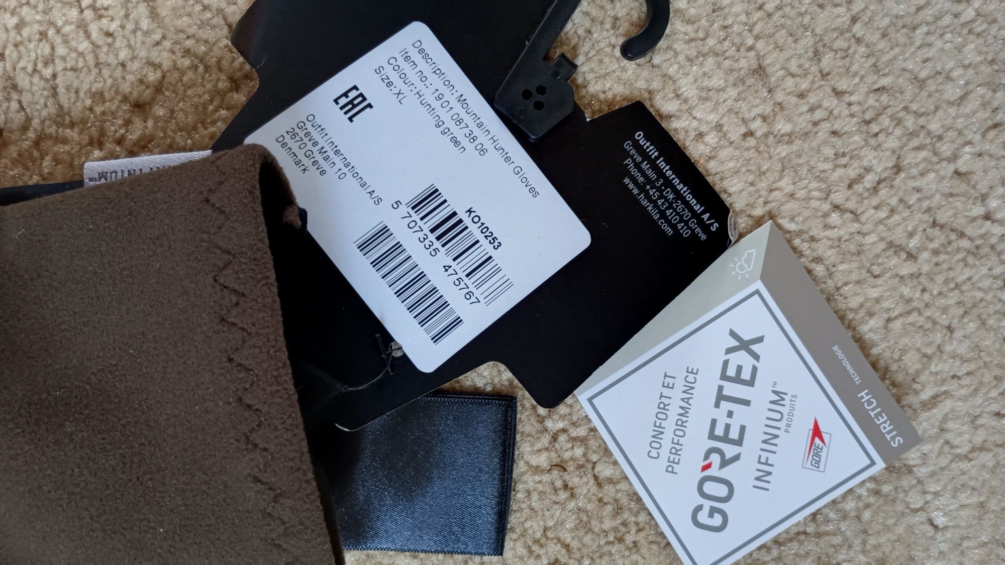 Рукавиці harkila gore-tex водонепроникні XL