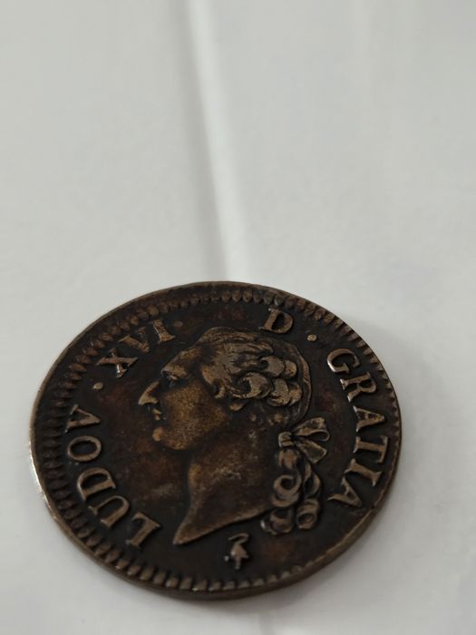 Ludwik XVI, Sol 1791, A, brąz