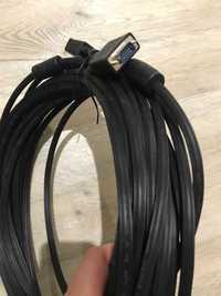 Відео кабель VGA-VGA, 15 метрів