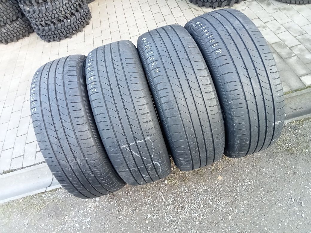 4x Opony Używane Letnie 235/55R20 Dunlop