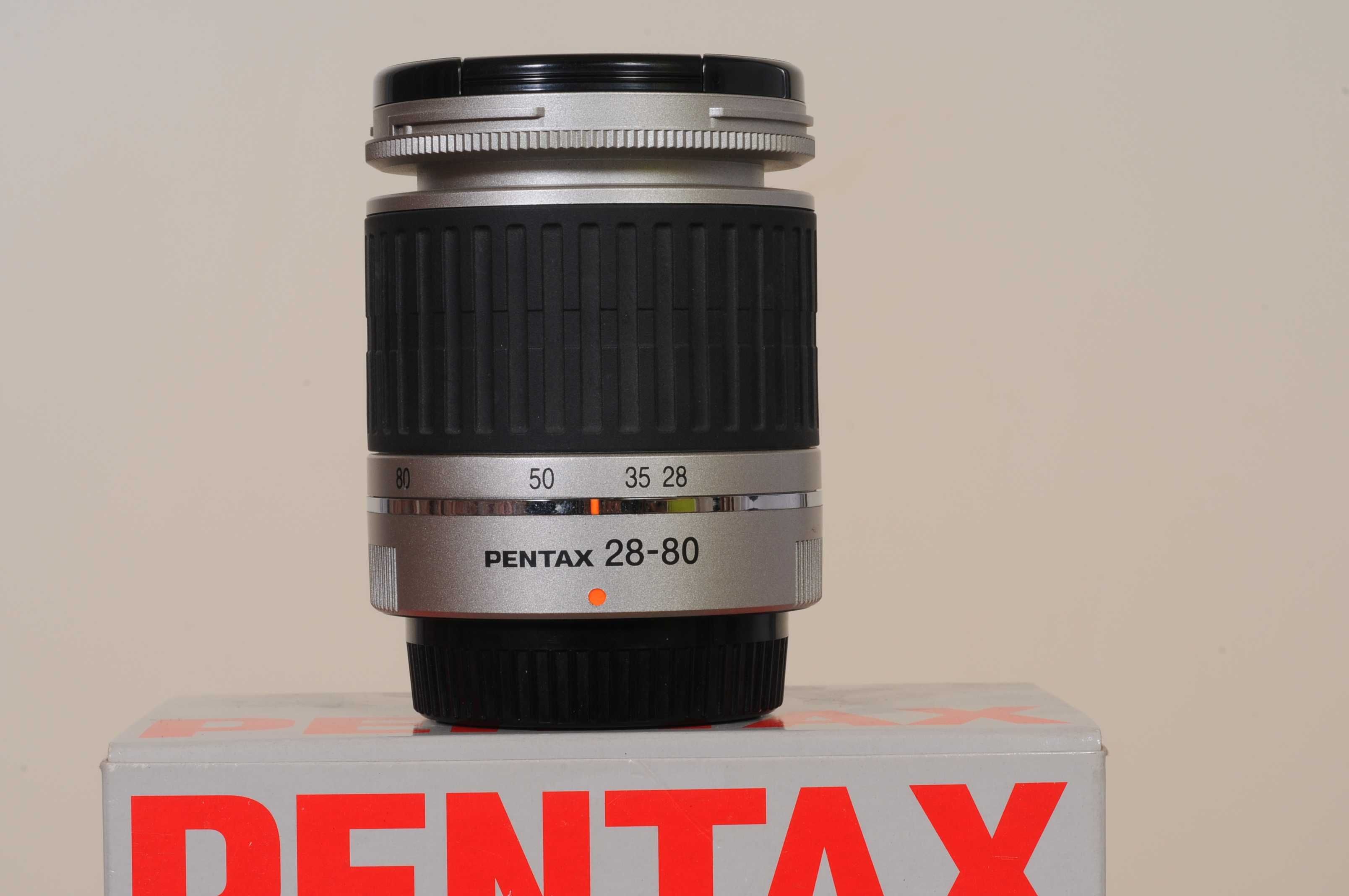 Zoom Pentax FA 28x80 + Falsh Metz P-TTl Para pentax. Novo, fatura.