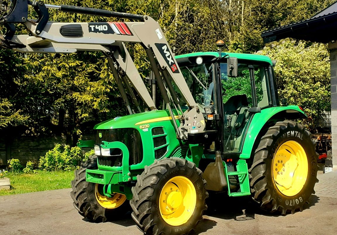 JOHN DEERE 6230 Comfort 6320,6330 z Ładowaczem MX T410 stan SUPER