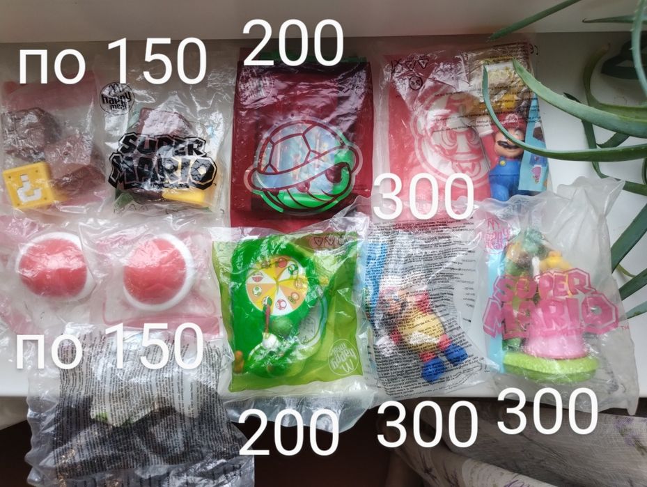 Mario НОВІ супер Маріо інструкція Луїджі Гриб Тод Марио Мак Дональдс