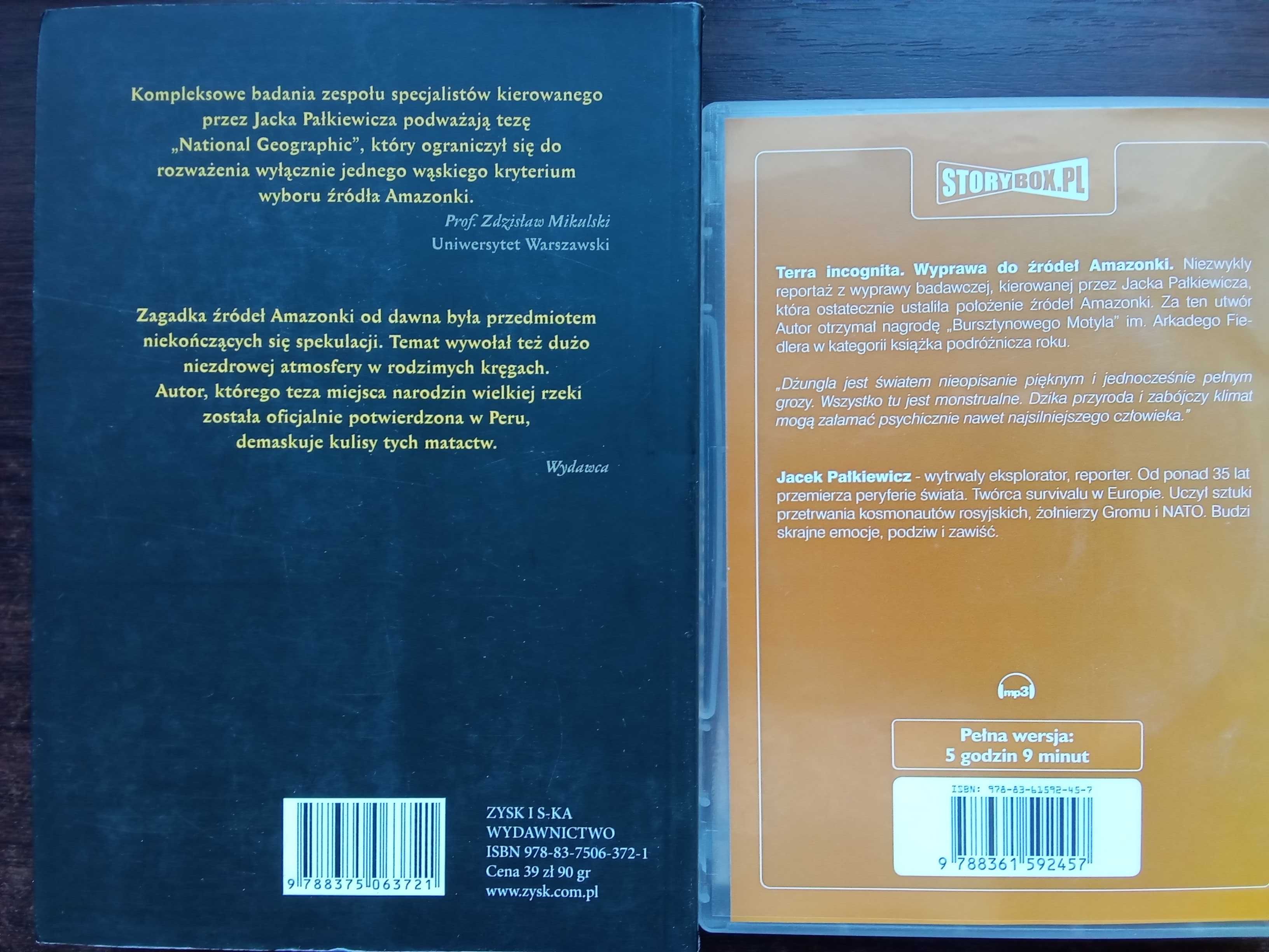 Amazonka. Zagadka źródła królowej rzek (Jacek Pałkiewicz) + gratis