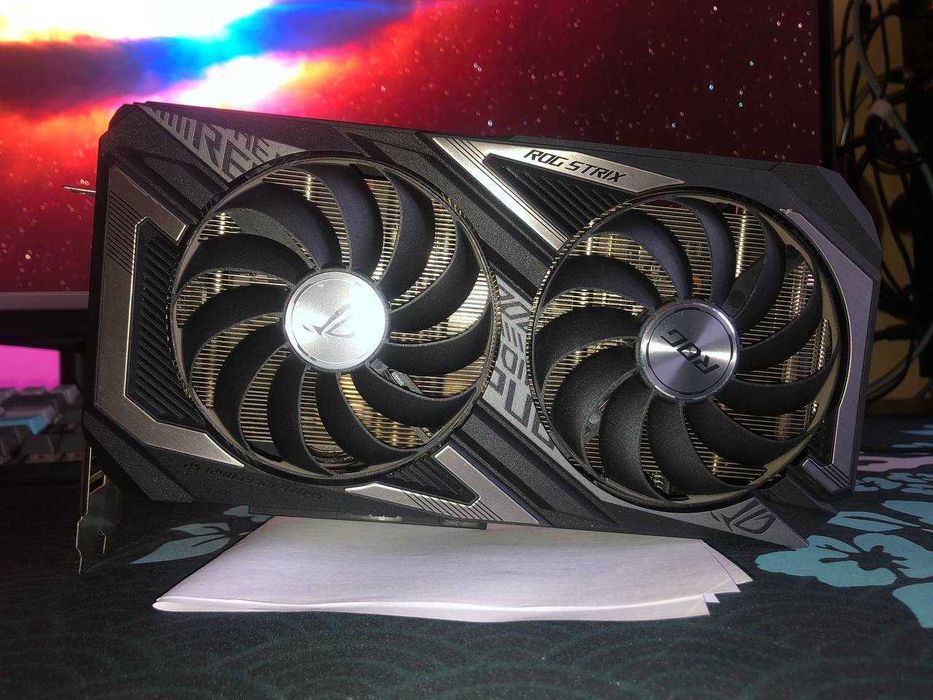 ASUS ROG  Radeon 6600XT ОС