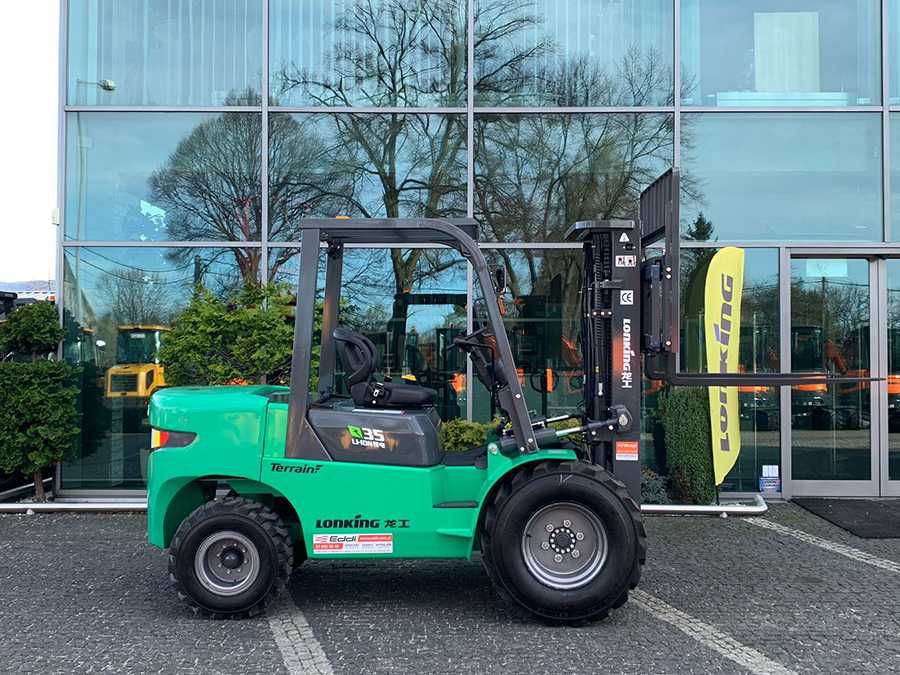 Wózek widłowy terenowy ELEKTRYCZNY Lonking LG35BT Terrain 2WD 3500 kg