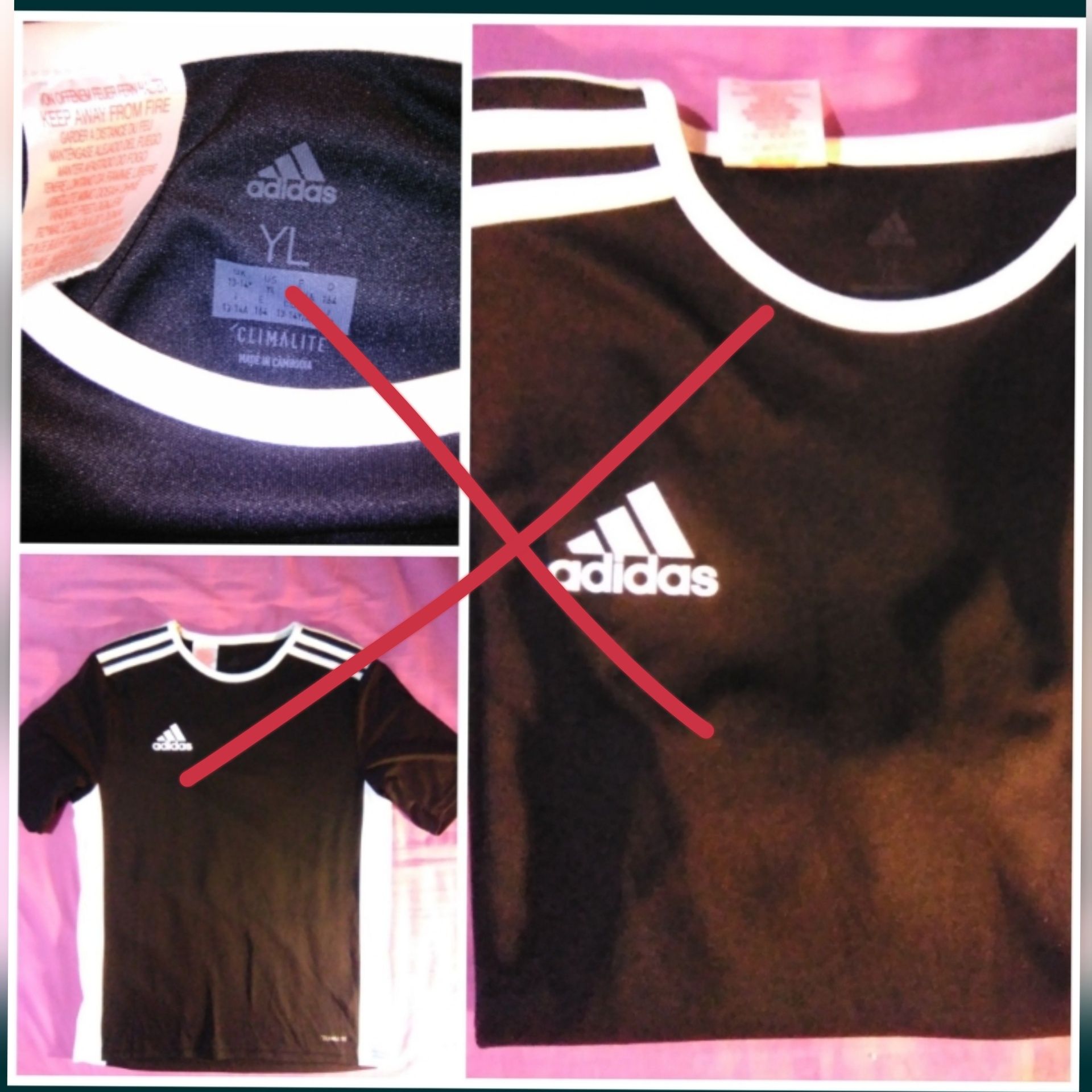 Calças desportiva NIKE (12) e ADIDAS (6), T-shirt DWD street e Adidas.