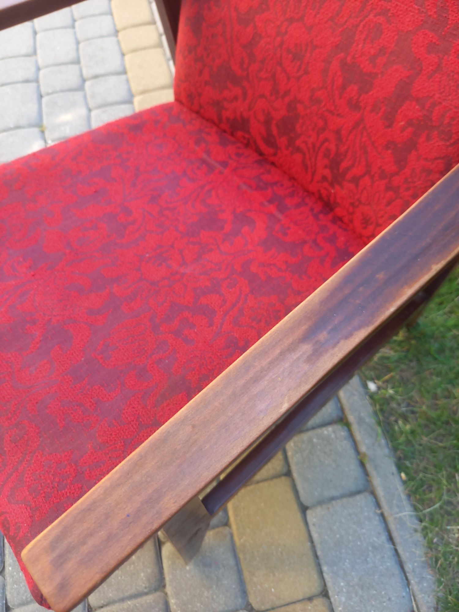 Fotel prl fotel z okresu PRL-u