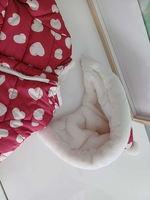 Casaco reversivél recem nascida 0-1M Novo