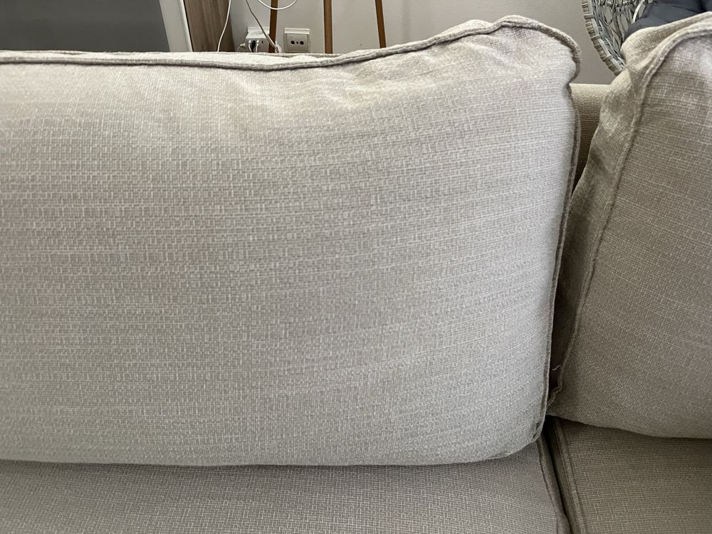 Sofá cama Ikea bege
