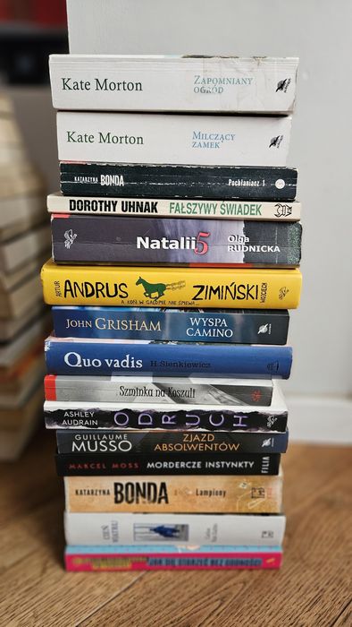 Książki różne używane