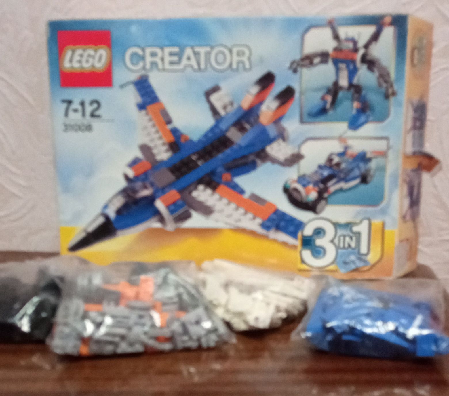 Lego Creator 3 в 1 "Громовые крылья" 31008