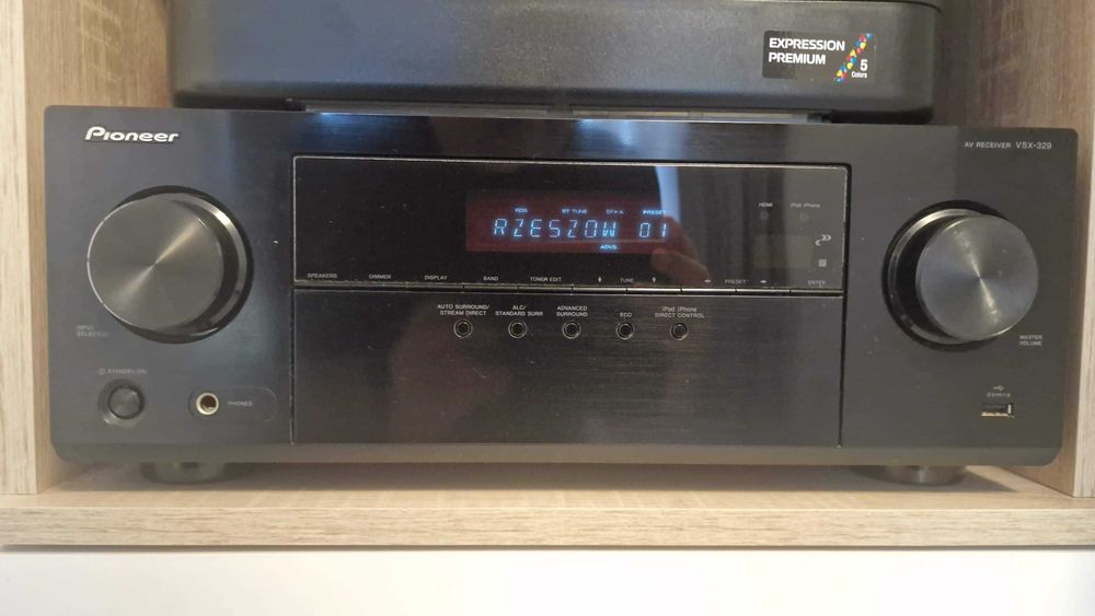 Pioneer VSX-329 (VSX329) Amplituner kina domowego (5.1) z HDMI 2.0