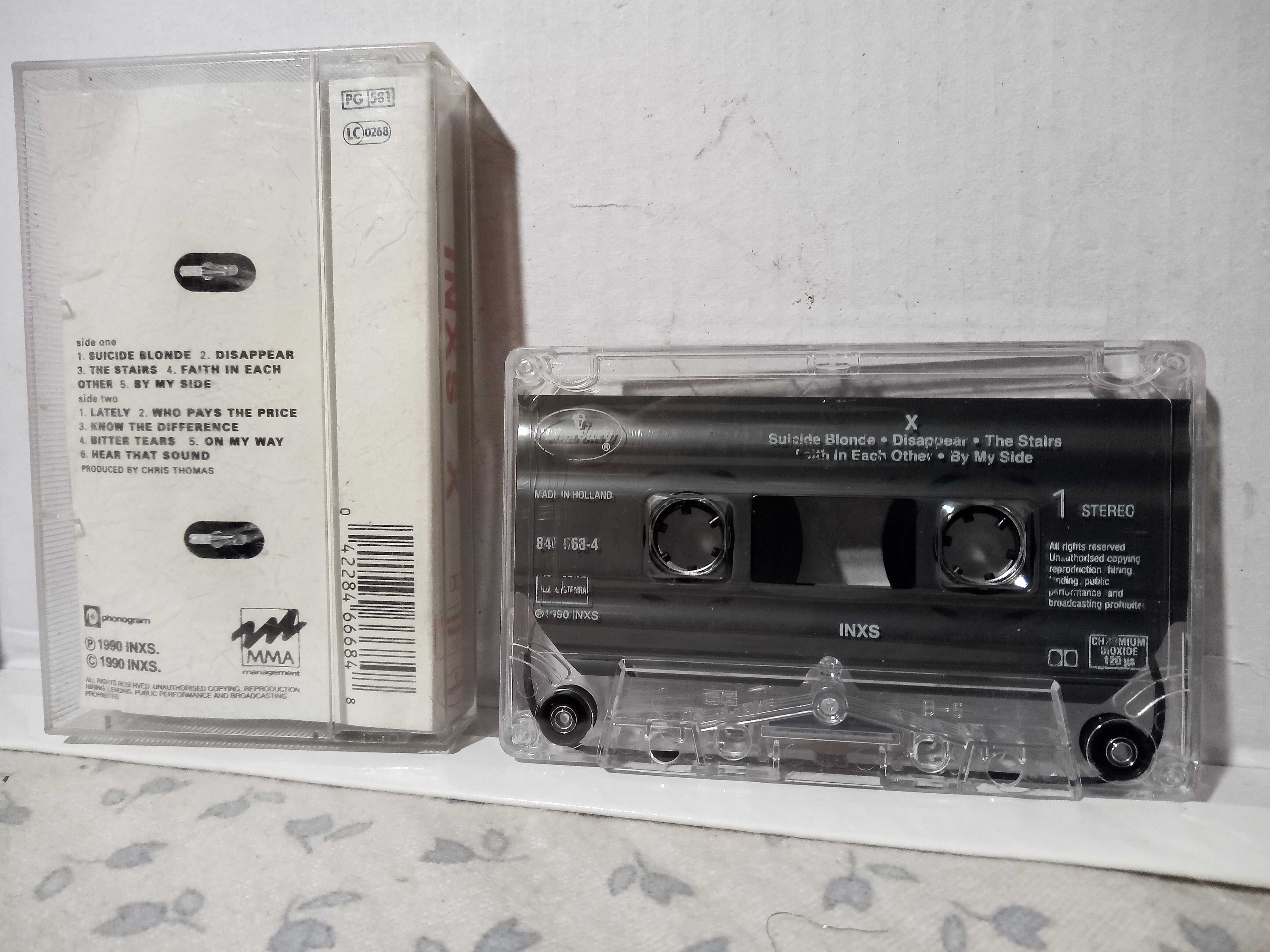 Inxs kaseta orginalna x