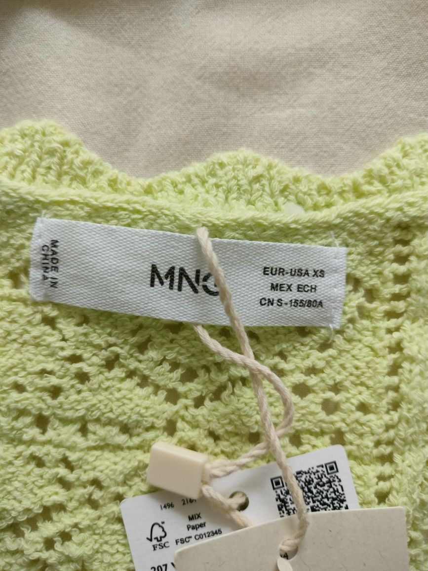 Nowy Szydelkowy Top Mango