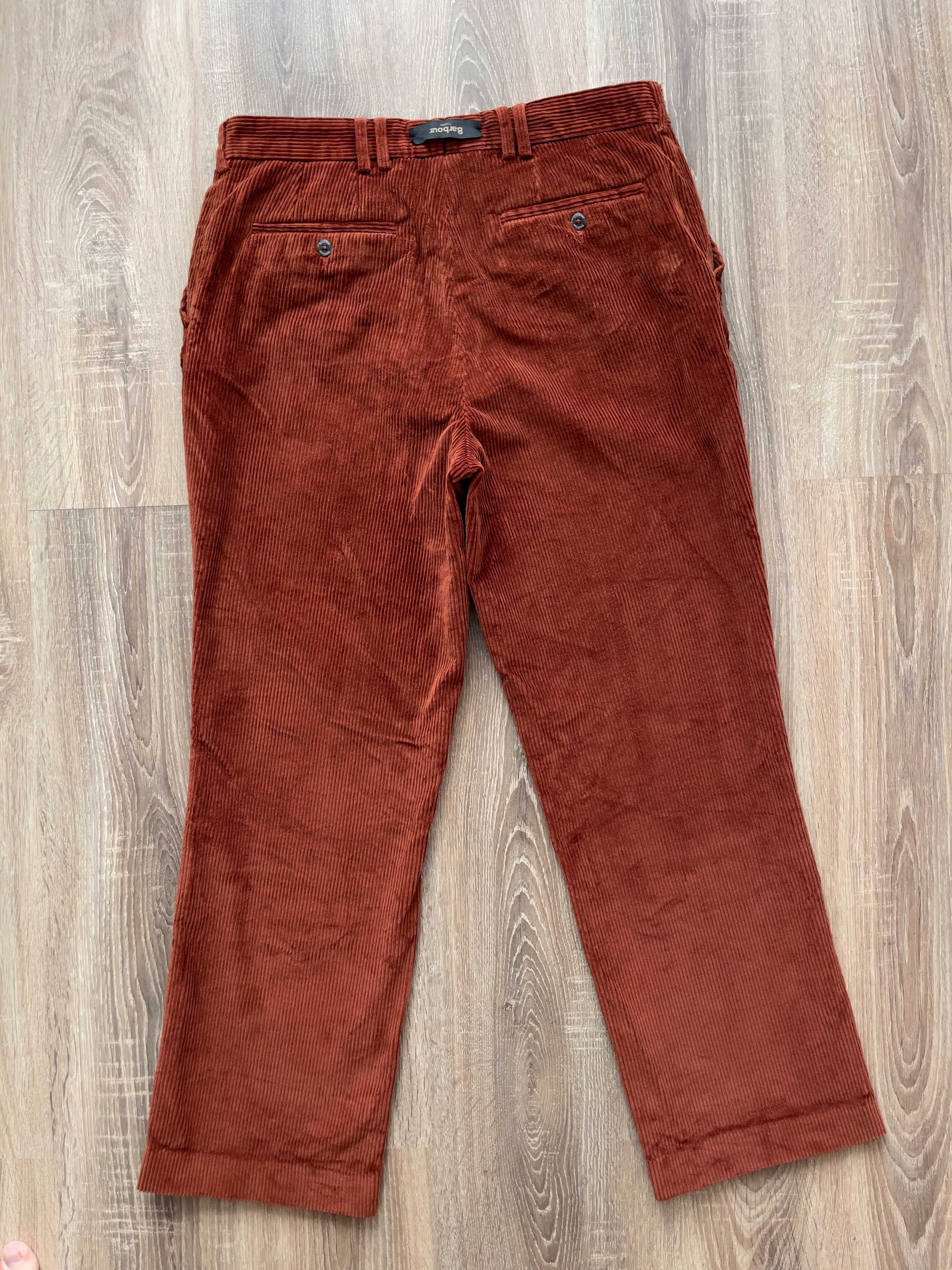 Продам вельветові штани, брюки, чіноси, джинси Barbour (size 34)