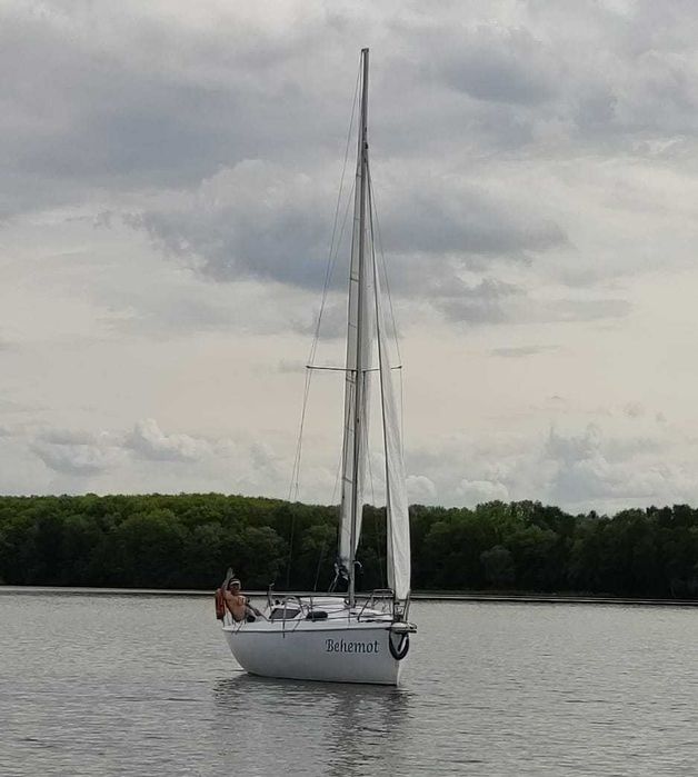 Jacht żaglowy mieczowy Fokus 650 - okolice Rybnika