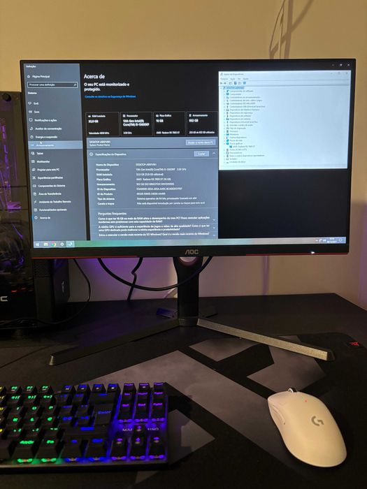 Setup GAMING - RX 7800 XT 16GB - Intel i5-13600KF - AOC 240Hz