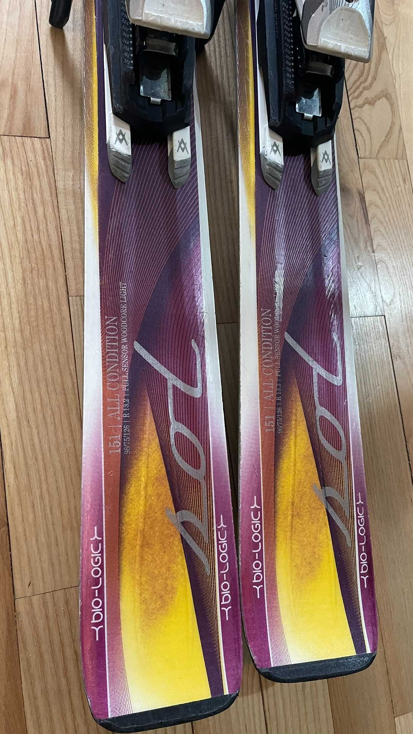 Volkl Attiva Sol 151 cm + Marker 3Motion 10 (kije gratis)