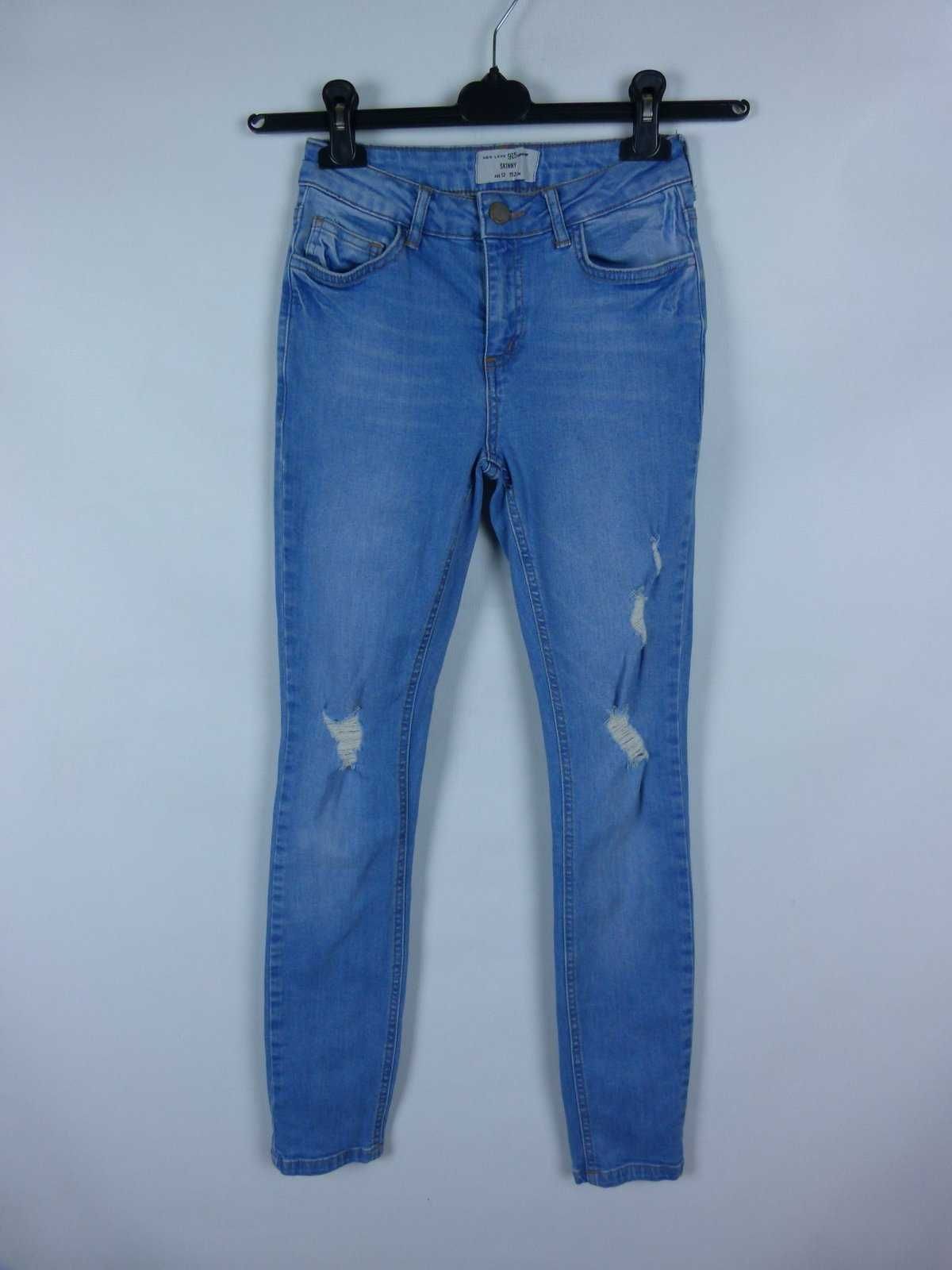 New Look 915 skinny spodnie jeans 12 lat / 152 cm