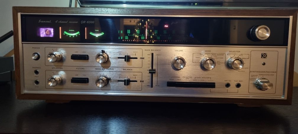 Amplituner sansui qr 6500 vintage monster quadro