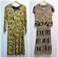 Женский летний комплект, женское платье, 50 размер