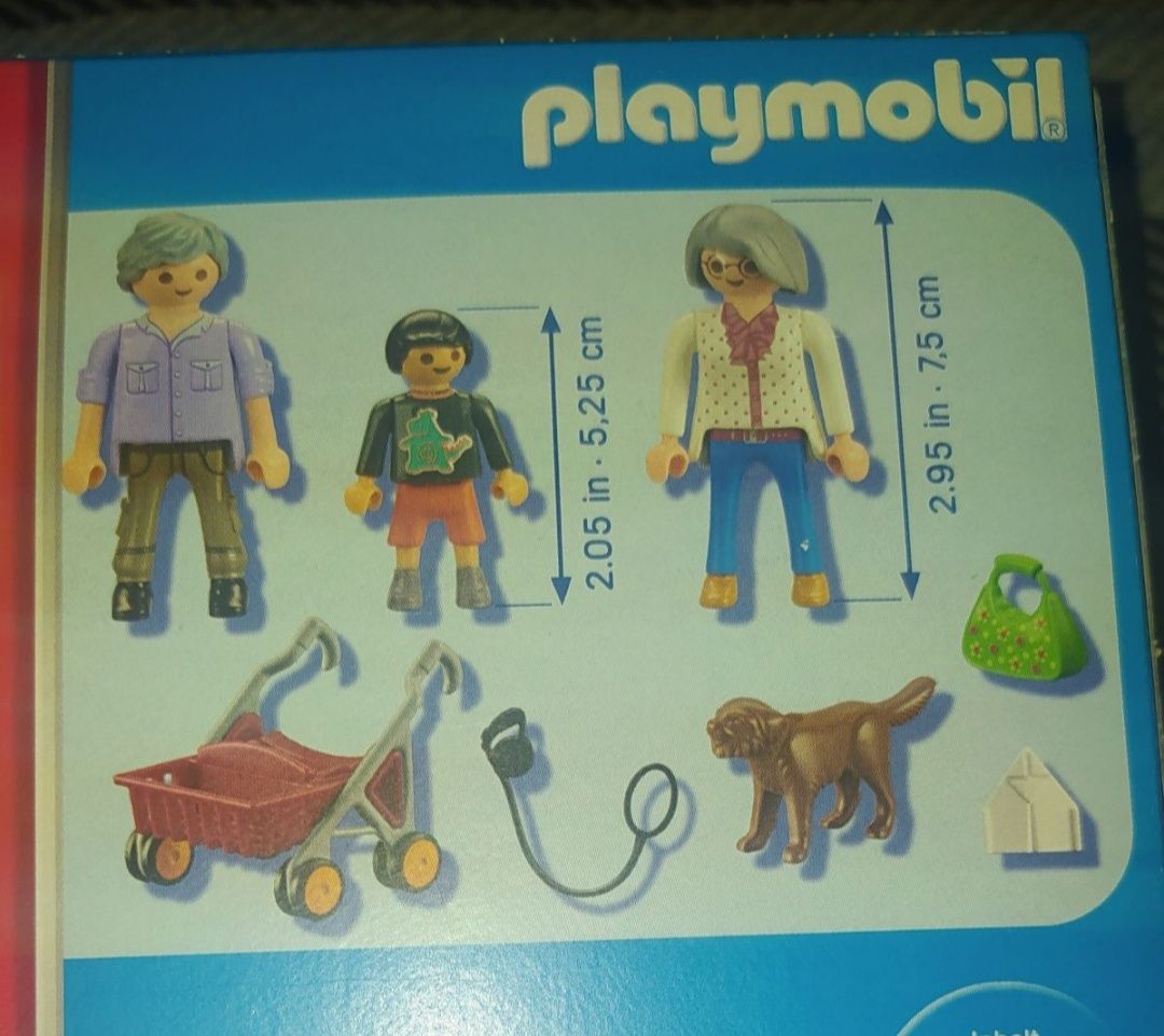 Zestaw PLAYMOBIL z serii City Life 70990 - Dziadkowie z wnuczkiem