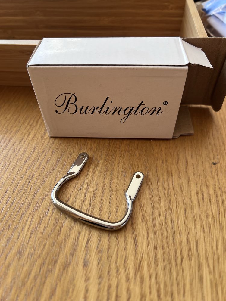 Burlington deska sedesowa wc drewniana wolnoopadająca