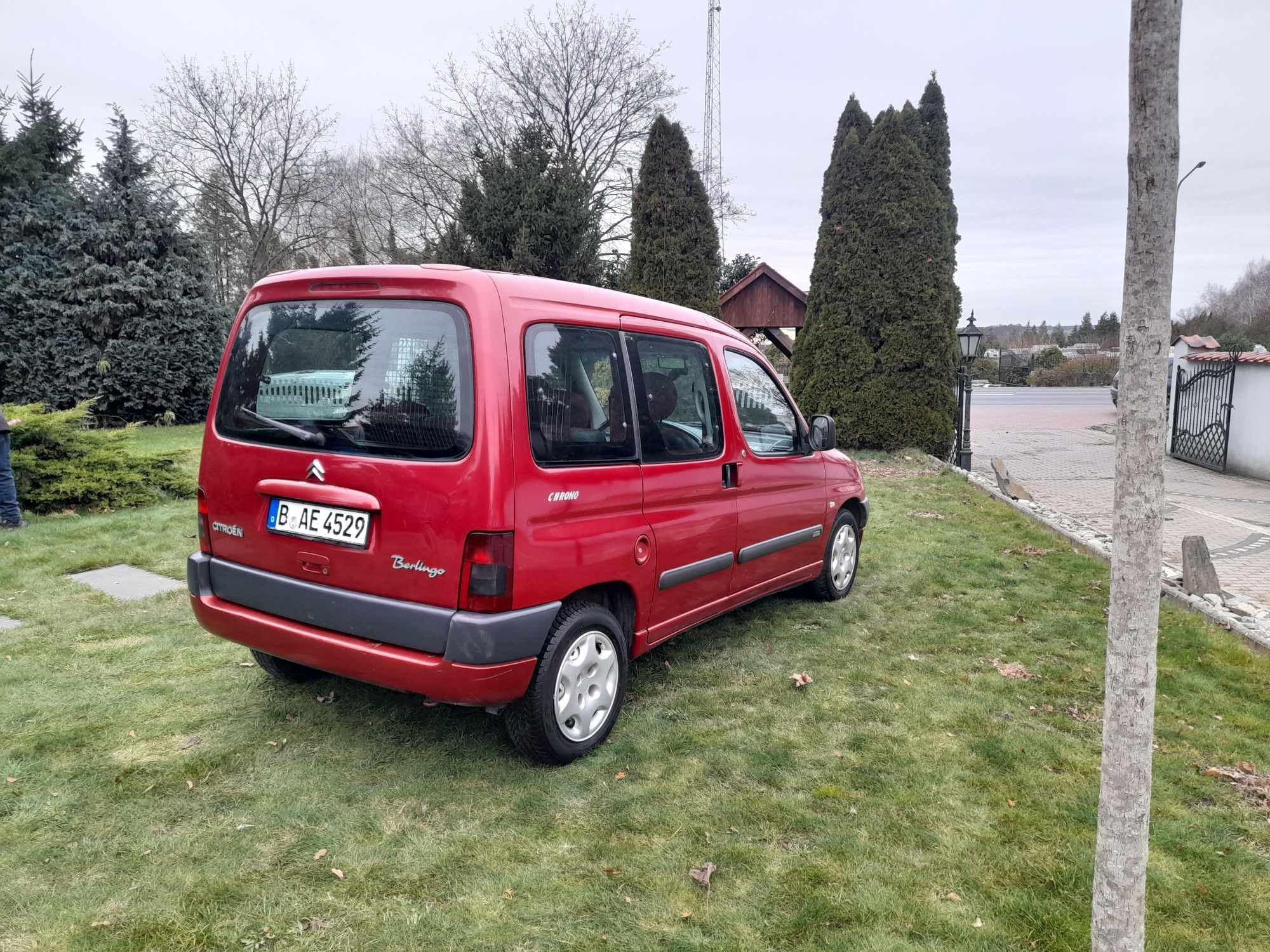 Citroen Berlingo 2001r., 1400 benzyna Multispace