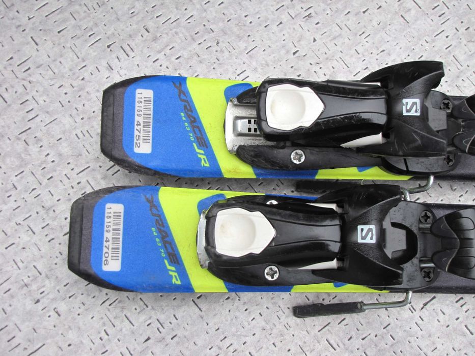 Świetne dziecięce narty SALOMON XRACE 70 cm! Po serwisie, Db stan!