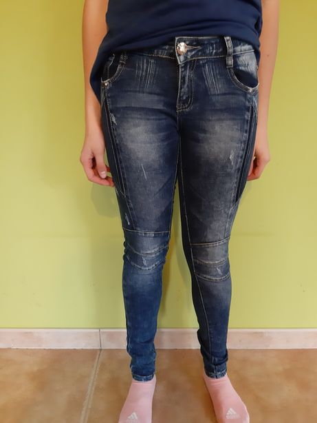 Spodnie damskie jeansowe, Orginal Luzury Denim, 36