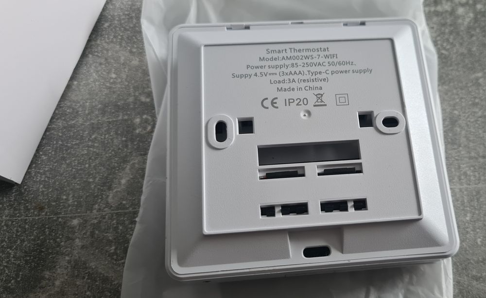 Termostat pokojowy WiFi, aplikacja Tuya, Smart Life