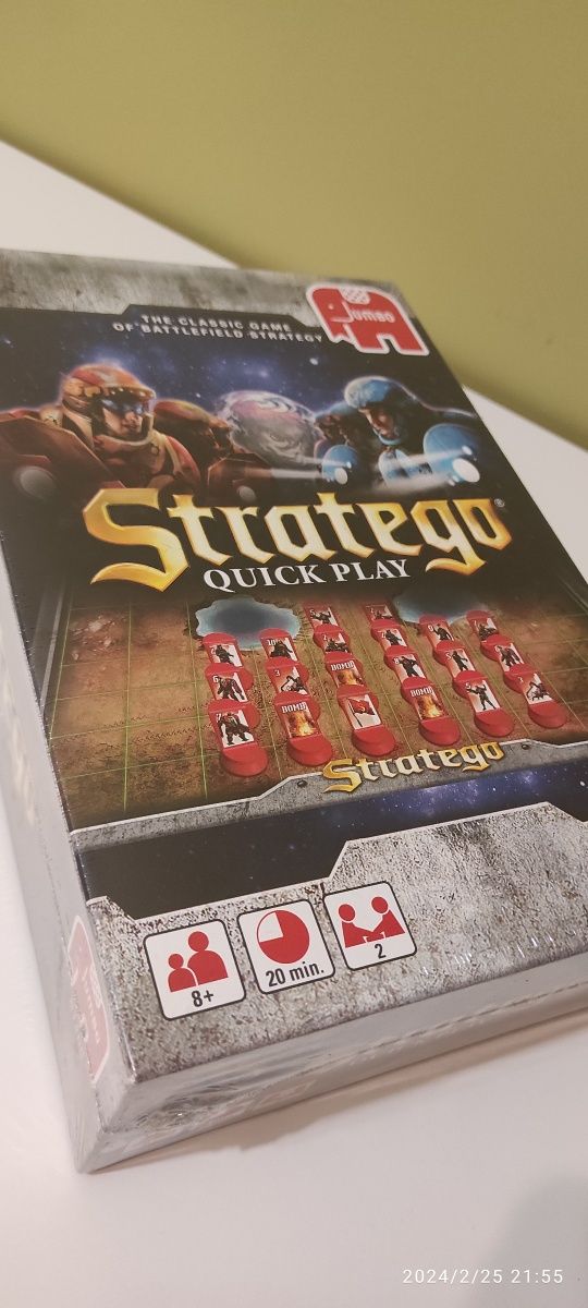 Stratego Quick Play - Gra Planszowa Nowa W Folii