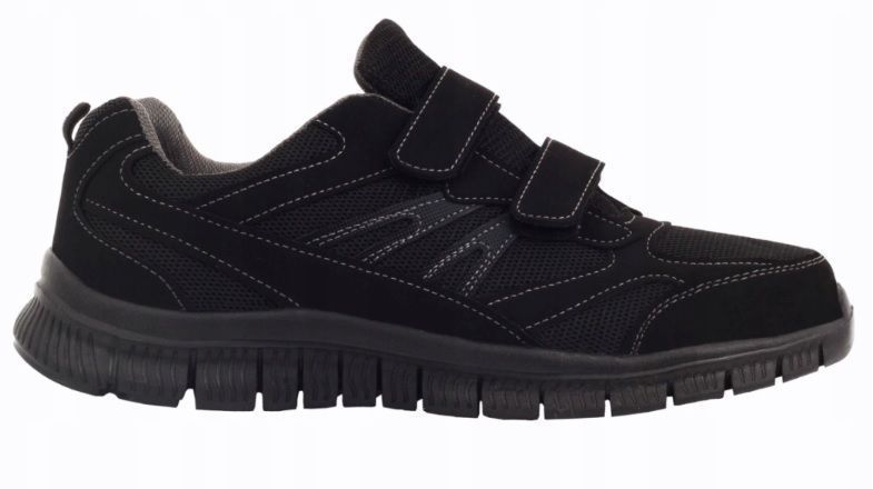 Buty sportowe męskie lekkie adidasy sneakersy przewiewne na rzep 44
