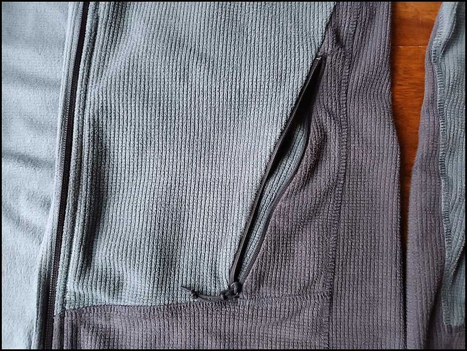 Kurtka męska polar QUECHUA L lekka szary jak Nowa Okazja -40%