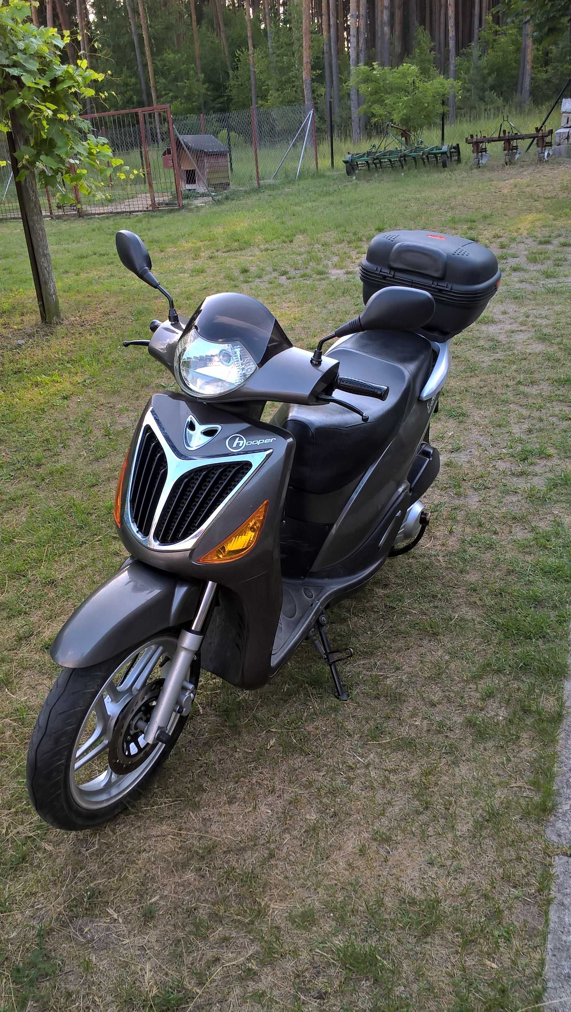 Skuter 125 cm CF MOTO + duży kufer