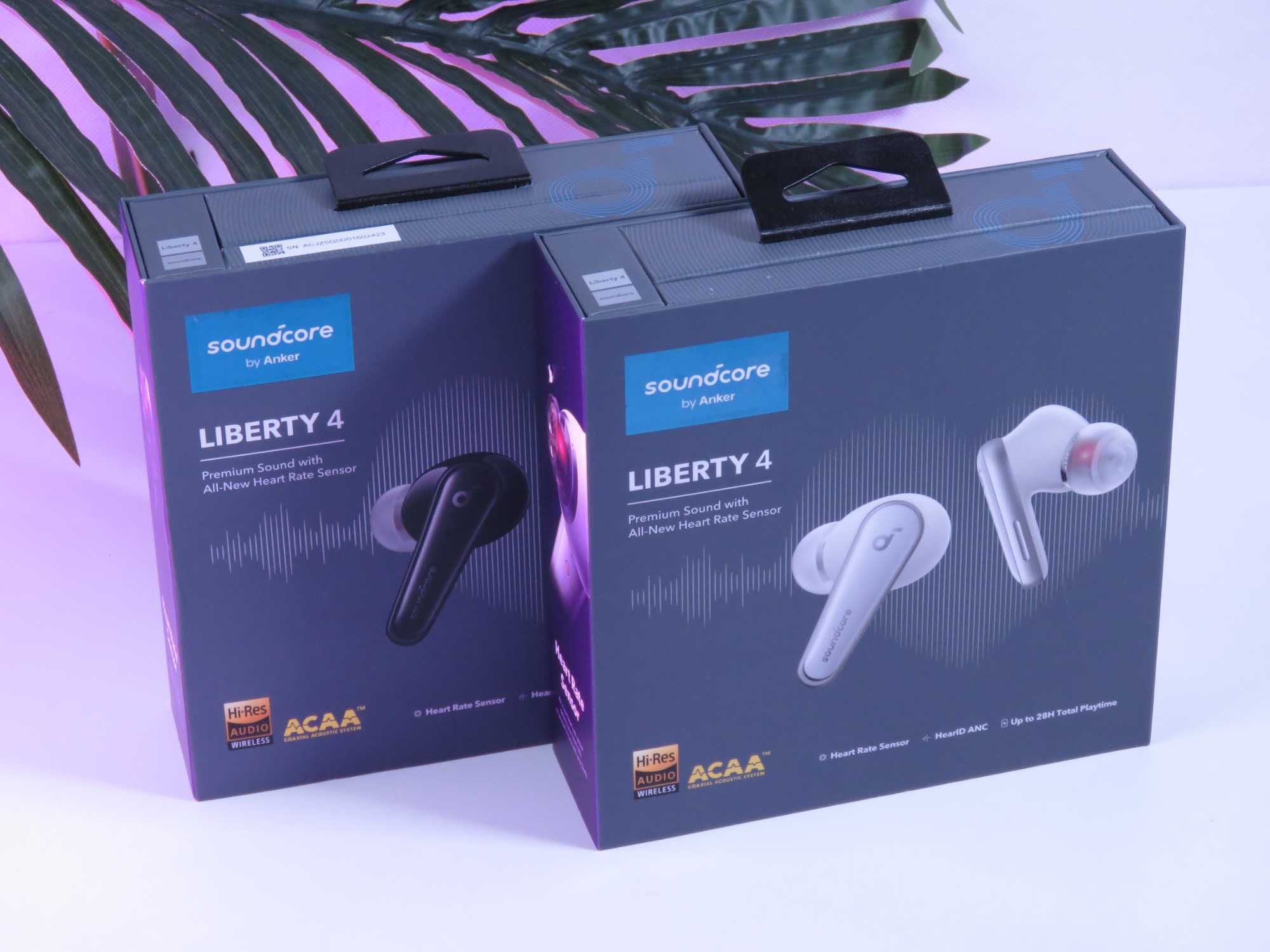 РОЗПРОДАЖ! Anker Soundcore Liberty 4 (Black/White) Навушники