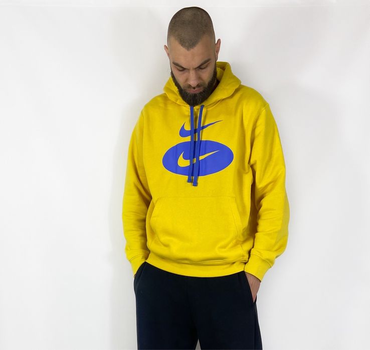 Nike Solo Swoosh Hoodie чоловіче худі на флісі