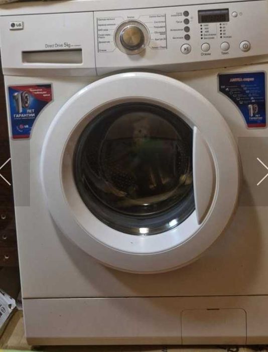 Пралка LGпрямий привід 5кг,на запчастини!